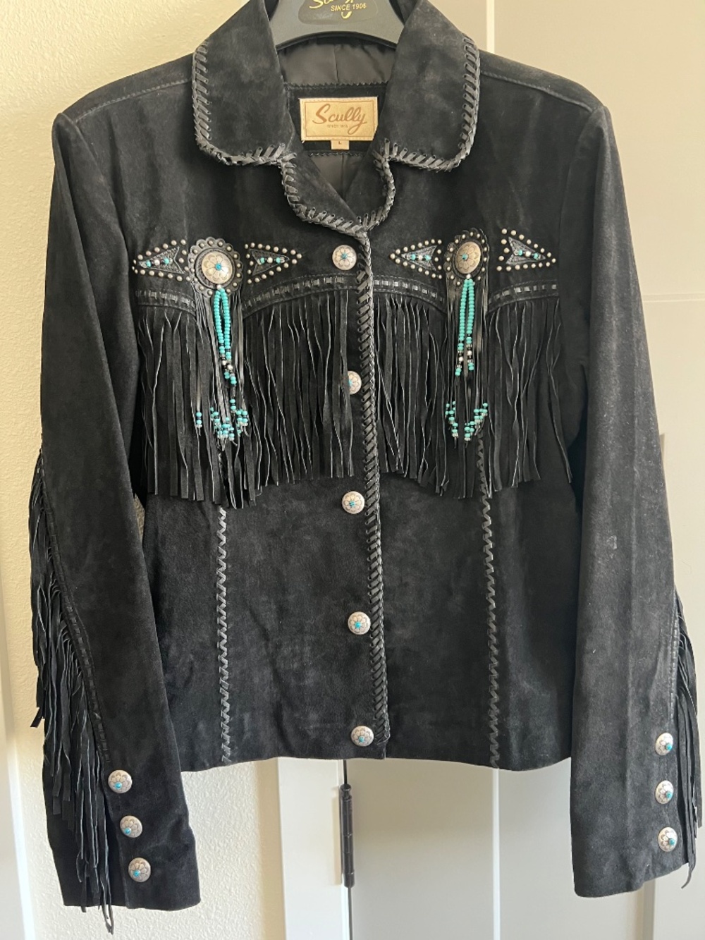 Scully Women's Western Genuine Suede Jacket